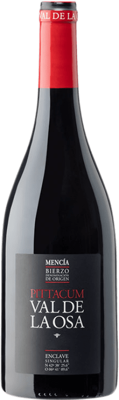 17,95 € Бесплатная доставка | Красное вино Pittacum Val de la Osa D.O. Bierzo Кастилия-Леон Испания бутылка 75 cl