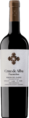 31,95 € 免费送货 | 红酒 Cruz de Alba Fuentelun 预订 D.O. Ribera del Duero 卡斯蒂利亚莱昂 西班牙 Tempranillo 瓶子 75 cl