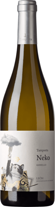 6,95 € Envío gratis | Vino blanco Tampesta Neko D.O. León Castilla y León España Godello Botella 75 cl