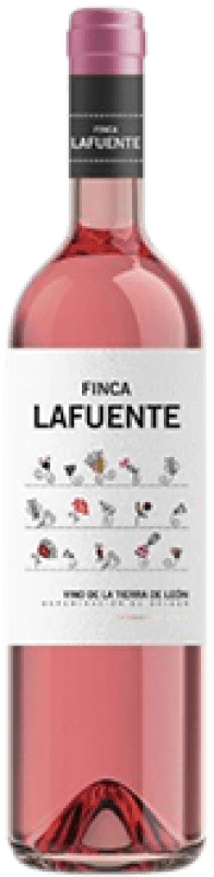 3,95 € Kostenloser Versand | Roséwein Bodegas Peláez Finca La Fuente D.O. León Kastilien und León Spanien Flasche 75 cl