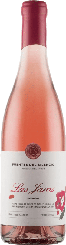 15,95 € Envio grátis | Vinho rosé Fuentes del Silencio Las Jaras D.O. Tierra de León Castela e Leão Espanha Garrafa 75 cl