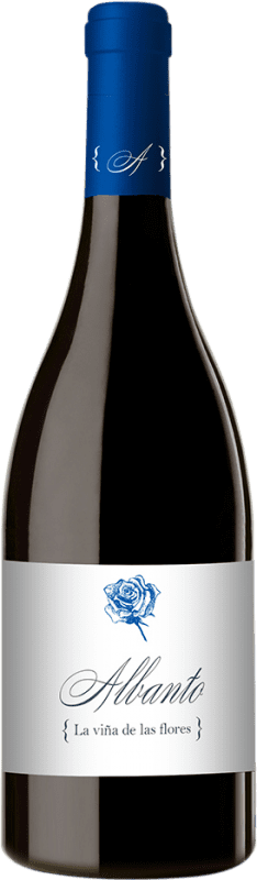 8,95 € Spedizione Gratuita | Vino rosso Bodegas Albanto La Viña de las Flores D.O. Tierra de León Castilla y León Spagna Bottiglia 75 cl