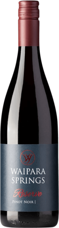 23,95 € Free Shipping | Red wine Waipara Springs Premo I.G. Waipara Waipara New Zealand Pinot Black Bottle 75 cl