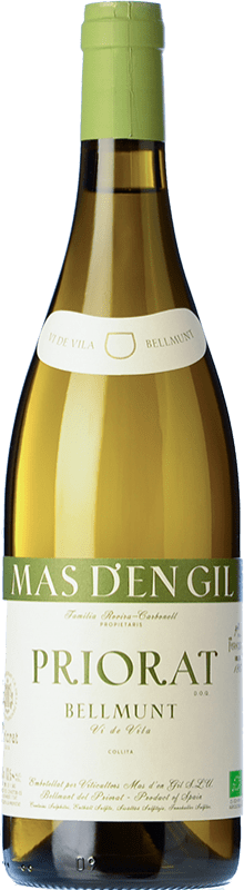 17,95 € Envio grátis | Vinho branco Mas d'en Gil Bellmunt Blanc D.O.Ca. Priorat Catalunha Espanha Grenache Branca, Viognier Garrafa 75 cl