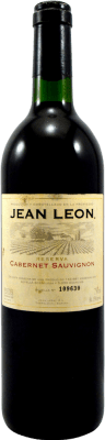 11,95 € Envío gratis | Vino tinto Jean Leon Ejemplar Coleccionista Reserva D.O. Penedès Cataluña España Cabernet Sauvignon Botella 75 cl