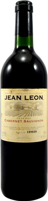 12,95 € Kostenloser Versand | Rotwein Jean Leon Reserve — Gereift D.O. Penedès Katalonien Spanien Cabernet Sauvignon Flasche 75 cl Sammlerstück Nicht zum Verzehr Geeignet