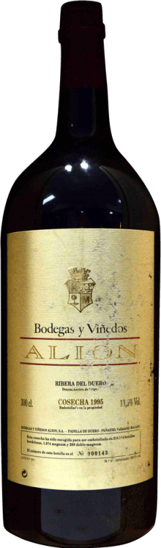 942,95 € Envoi gratuit | Vin Rouge Alión Réserve 1995 D.O. Ribera del Duero Castille et Leon Espagne Tempranillo Bouteille Jéroboam-Double Magnum 3 L Objet de Collection Non Destinée à la Consommation