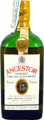 Whiskey Blended Dewar's Ancestor Rare Old Scotch Sammlerexemplar aus den 1970er Jahren 70 cl