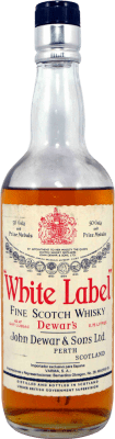 19,95 € Envoi gratuit | Whisky Blend Dewar's White Label Varma 1970's Royaume-Uni 75 cl Objet de Collection Non Destinée à la Consommation