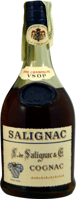 27,95 € Envío gratis | Coñac Salignac V.S.O.P. Ejemplar Coleccionista 1960's A.O.C. Cognac España Botella 75 cl