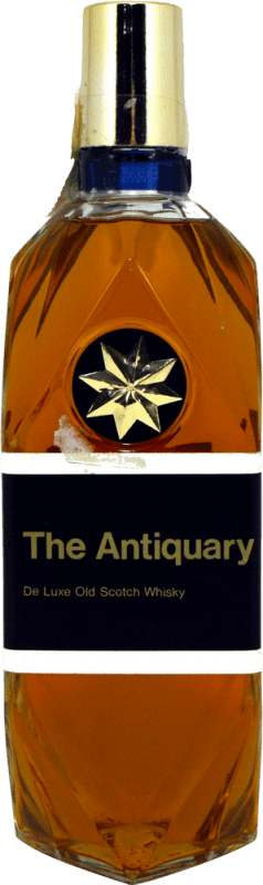 104,95 € Envio grátis | Whisky Blended The Antiquary Luxe Old Scotch Espécime de Colecionador Reino Unido Garrafa 75 cl