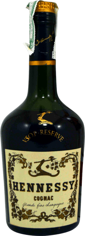 202,95 € Envío gratis | Coñac Hennessy V.S.O.P. Ejemplar Coleccionista 1970's Reserva A.O.C. Cognac Francia Botella 75 cl