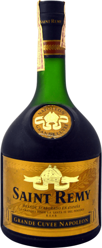 73,95 € Free Shipping | Brandy Grandes Vinos Saint Remy Cuvée Napoleón Collector's Specimen Grand Reserve Spain Bottle 70 cl