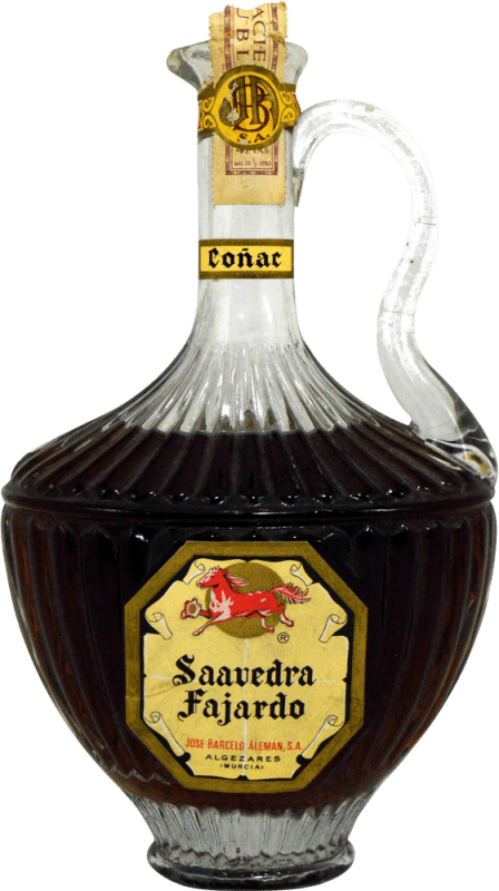 23,95 € 送料無料 | ブランデー José Barceló Alemán Coñac Saavedra Fajardo イギリス 75 cl コレクターズアイテム 飲食不可