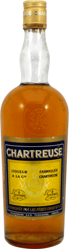 659,95 € Envío gratis | Licores Chartreuse Amarillo Ejemplar Coleccionista 1970's Francia Botella 75 cl