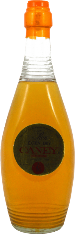 23,95 € 免费送货 | 朗姆酒 Cuba Ron Santiago de Cuba Caney 1970's Extra Seco — 特干型 古巴 75 cl 收藏品 不可食用