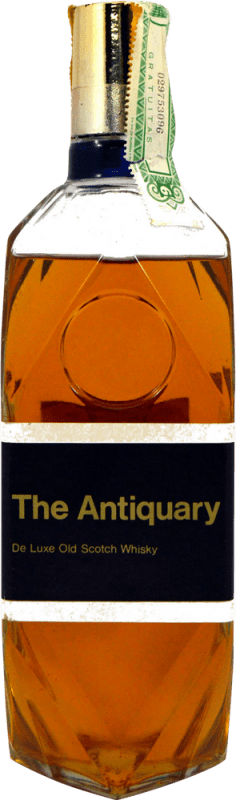 88,95 € Kostenloser Versand | Whiskey Blended The Antiquary Luxe Sammlerexemplar aus den 1970er Jahren Großbritannien Flasche 75 cl