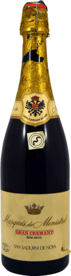 44,95 € 免费送货 | 白起泡酒 Marqués de Monistrol 珍藏版 1960 年代 D.O. Cava 加泰罗尼亚 西班牙 瓶子 75 cl