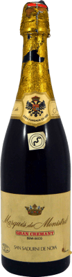 46,95 € Free Shipping | White Sparkling Wine Marqués de Monistrol 1960's D.O. Cava Catalonia Spain 75 cl Collector's Item Not for Consumption