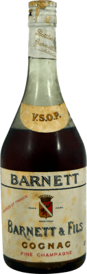 482,95 € Free Shipping | Cognac Barnett & Fils V.S.O.P. Collector's Specimen 1960's A.O.C. Cognac France Bottle 75 cl