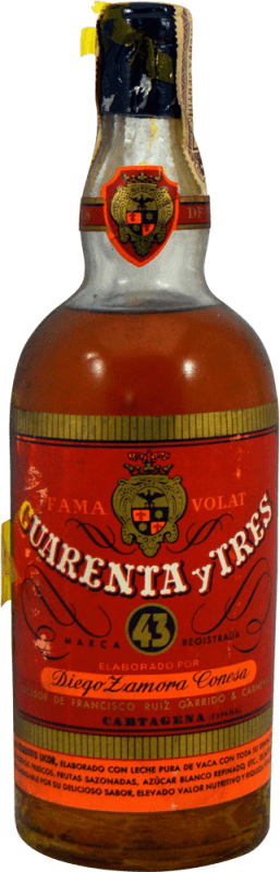 46,95 € Envoi gratuit | Liqueurs Licor 43 1960's Espagne 75 cl Objet de Collection Non Destinée à la Consommation Orange