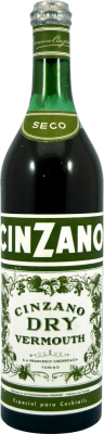 Vermouth Cinzano Spécimen de Collection années 1960's Sec 75 cl