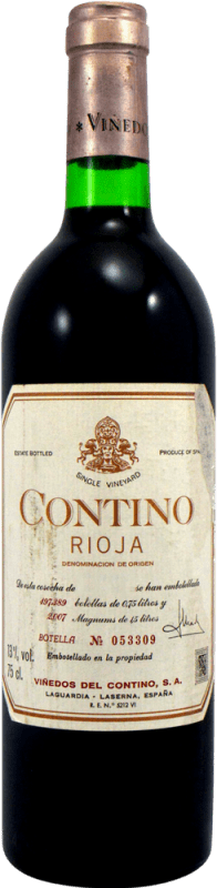 69,95 € Free Shipping | Red Wine Viñedos del Contino Reserve — Aged 1985 D.O.Ca. Rioja The Rioja Spain Bottle 75 cl Collector's Item Not for Consumption