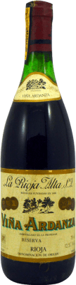 105,95 € Spedizione Gratuita | Vino rosso Rioja Alta Viña Ardanza Esemplare da Collezione Riserva 1982 D.O.Ca. Rioja La Rioja Spagna Bottiglia 75 cl