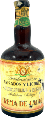 261,95 € Free Shipping | Spirits Destilerías del Sur Cacao J.Trujillo e Hijo Collector's Specimen 1940's Spain Bottle 75 cl