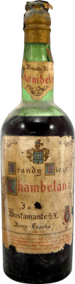 332,95 € Spedizione Gratuita | Brandy José Bustamante Chambelan Jerez Esemplare da Collezione anni '40 Spagna Bottiglia 75 cl