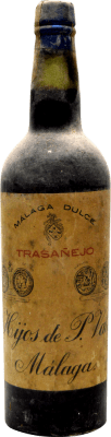 73,95 € 免费送货 | 甜酒 Hijos de P. Valls Málaga 珍藏版 1940 年代 西班牙 瓶子 75 cl