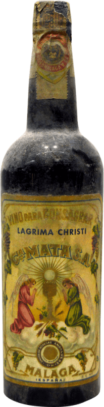 137,95 € Envoi gratuit | Vin fortifié Unión de Bodegas Andaluz Vino para Consagrar de Cia. Mata Spécimen de Collection années 1940's Espagne Bouteille 75 cl