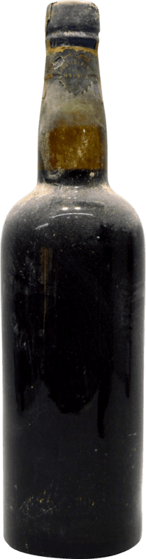 44,95 € Free Shipping | Fortified wine Carrasco & Benítez Málaga Carrasco sin Etiqueta Collector's Specimen 1940's Spain Bottle 75 cl