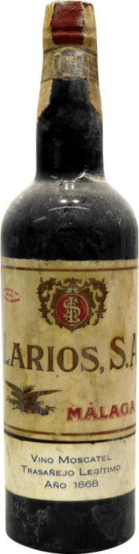 55,95 € 免费送货 | 甜酒 Larios Trasañejo 珍藏版 1940 年代 西班牙 Muscatel Giallo 瓶子 75 cl