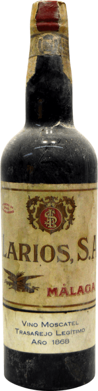 55,95 € Kostenloser Versand | Süßer Wein Larios Trasañejo Sammlerexemplar aus den 1940er Jahren Spanien Muskateller Flasche 75 cl