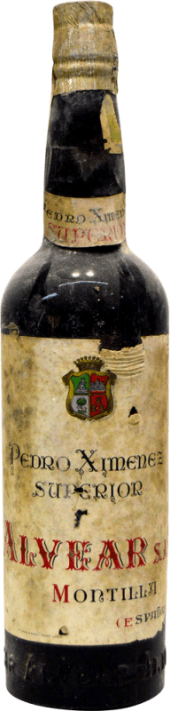 109,95 € Envoi gratuit | Vin Fortifié Alvear 1940's Supérieur Espagne Pedro Ximénez Bouteille 75 cl Objet de Collection Non Destinée à la Consommation