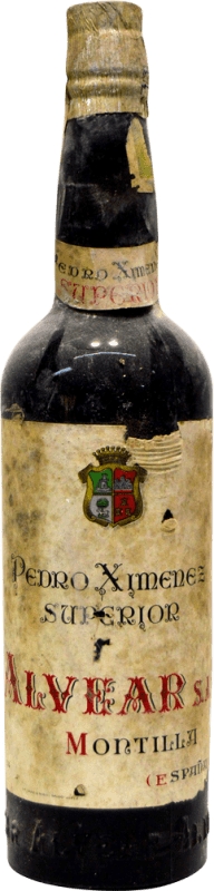 131,95 € Envoi gratuit | Vin fortifié Alvear Superior Spécimen de Collection années 1940's Espagne Pedro Ximénez Bouteille 75 cl