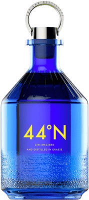 76,95 € Kostenloser Versand | Genever Gin 44º N Imagined by Comte de Grasse Frankreich Medium-Flasche 50 cl
