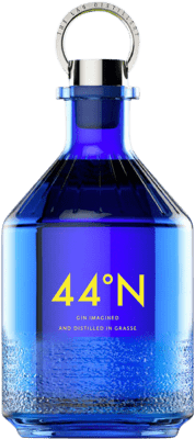 68,95 € Free Shipping | Gin 44º N Imagined by Comte de Grasse France Medium Bottle 50 cl