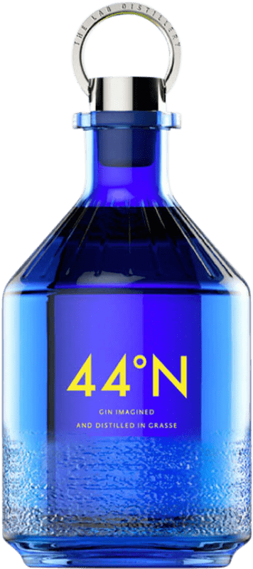 71,95 € Envío gratis | Ginebra 44º N Imagined by Comte de Grasse Francia Botella Medium 50 cl