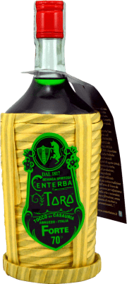 73,95 € Envío gratis | Licores Centerba Toro Forte 70º Ejemplar Coleccionista 1990's España Botella 70 cl