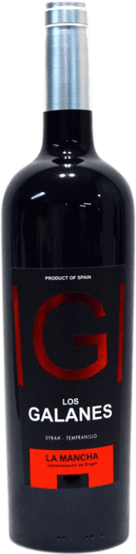3,95 € Free Shipping | Red wine Santa Catalina del Mañan Los Galanes D.O. La Mancha Castilla la Mancha Spain Tempranillo, Syrah Bottle 75 cl