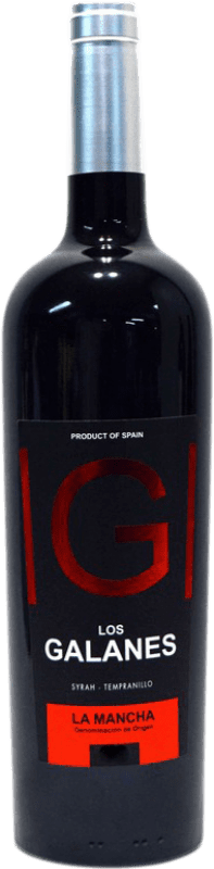 32,95 € Envío gratis | Vino tinto Santa Catalina del Mañán Los Galanes D.O. La Mancha Castilla la Mancha España Tempranillo, Syrah Botella 75 cl