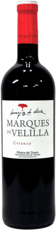 43,95 € 送料無料 | 赤ワイン Grandes Bodegas Marqués de Velilla Crianza — クリアンサ D.O. Ribera del Duero カスティーリャ・イ・レオン スペイン Tempranillo — テンプラニーリョ 75 cl