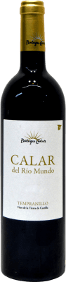 10,95 € 免费送货 | 红酒 Calar Río Mundo I.G.P. Vino de la Tierra de Castilla 卡斯蒂利亚 - 拉曼恰 西班牙 Tempranillo 瓶子 70 cl
