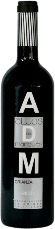 7,95 € Free Shipping | Red wine Altos del Marqués Aged D.O.Ca. Rioja The Rioja Spain Tempranillo Bottle 75 cl