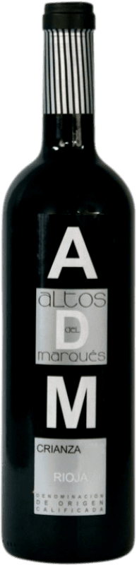 7,95 € Spedizione Gratuita | Vino rosso Altos del Marqués Crianza D.O.Ca. Rioja La Rioja Spagna Tempranillo Bottiglia 75 cl