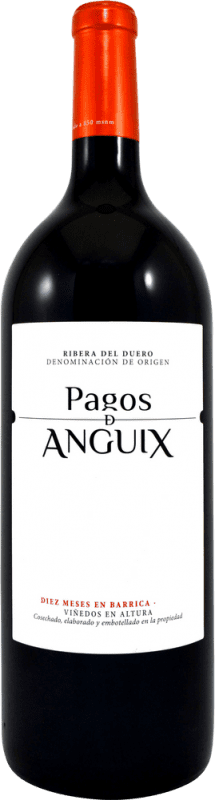 39,95 € Free Shipping | Red wine Pagos de Anguix D.O. Ribera del Duero Castilla y León Spain Tempranillo Magnum Bottle 1,5 L