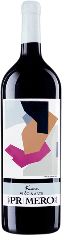 44,95 € Free Shipping | Red wine Fariña Primero D.O. Toro Castilla y León Spain Tinta de Toro Special Bottle 5 L