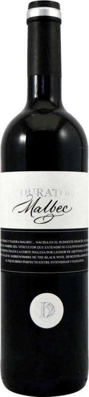 22,95 € Free Shipping | Red wine Ribera del Duratón D.O.P. Vino de Calidad de Valtiendas Castilla y León Spain Malbec Bottle 75 cl